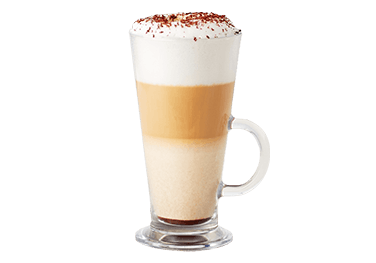 Taza de café capuccino